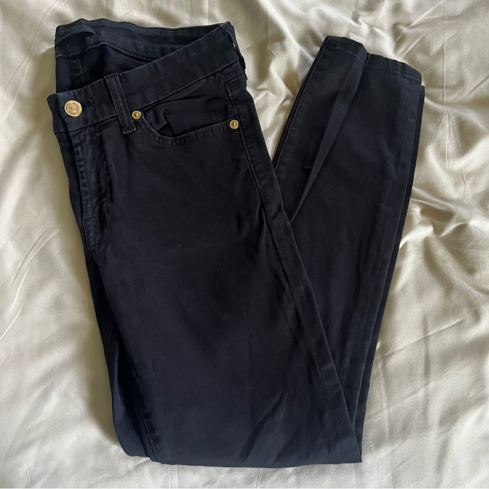7 For All Mankind Black Jeans